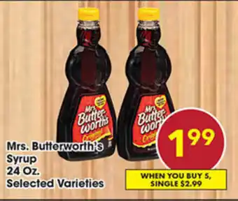 Mrs. Butterworth's Syrup 24 oz