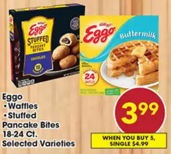 Fairplay Eggo Waffles,Stuffed Pancake Bites offer