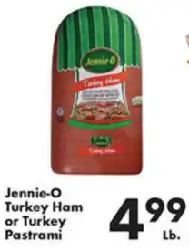 Fairplay Jennie-O Turkey Ham or Turkey Pastrami offer