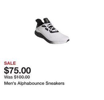 Belk Men's alphabounce sneakers offer