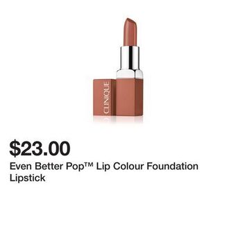 Belk Even better pop™ lip colour foundation lipstick offer