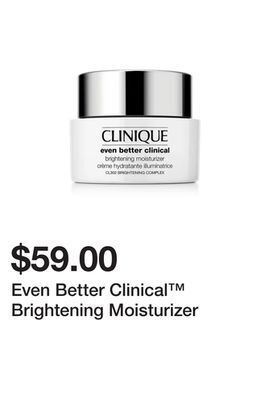 Belk Even better clinical™ brightening moisturizer offer