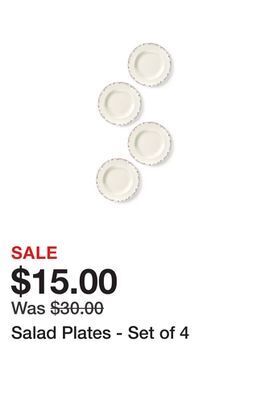 Belk Salad plates - set of 4 offer