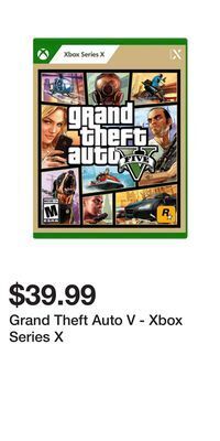 Game Stop Grand theft auto v - xbox series x offer