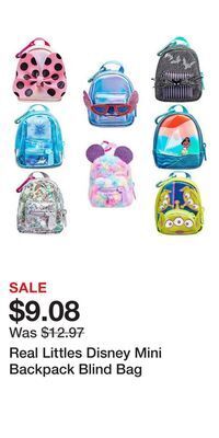 Game Stop Real littles disney mini backpack blind bag offer