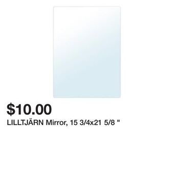 Ikea Lilltjärn mirror, 15 3/4x21 5/8 " offer