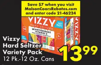 Vizzy Hard Seltzer Variety Pack