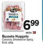 Tops Busseto nuggets offer