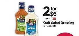 Tops Kraft salad dressing offer