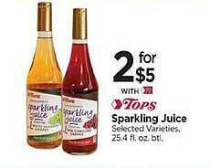 Tops Tops sparkling juice offer