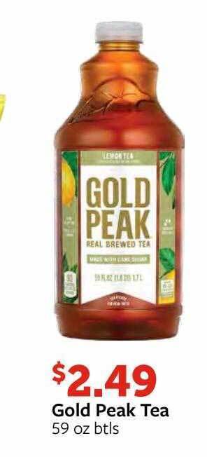 Fareway Gold peak tea offer