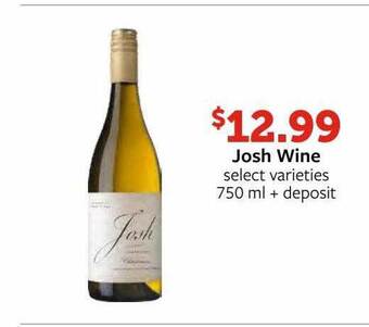 Fareway Josh wine offer