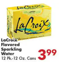 Fairplay LaCroix Flavored Sparkling Water offer