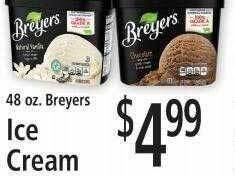 FoodFair Breyers ice cream offer