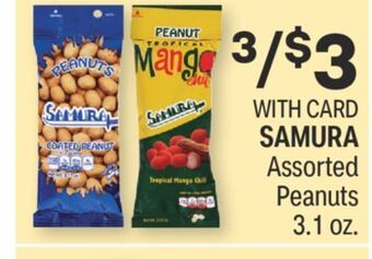 CVS Samura assorted peanuts 3.1 oz. offer