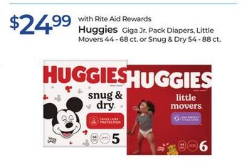 Rite Aid Huggies offer