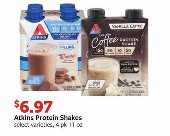 Fareway Atkins protein shakes offer