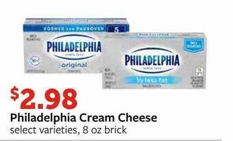 Fareway Philadelphia cream cheese offer