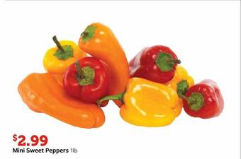 Fareway Mini sweet peppers offer