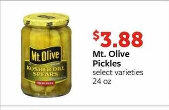Fareway Mt. olive pickles offer