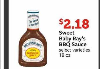 Fareway Sweet baby ray's bbq sauce offer