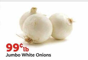 Fareway Jumbo white onions offer