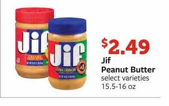 Fareway Jif peanut butter offer