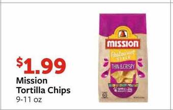 Fareway Mission tortilla chips offer