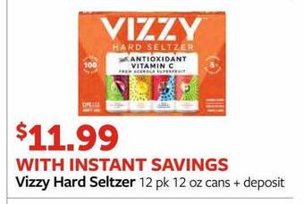 Fareway Vizzy hard seltzer offer