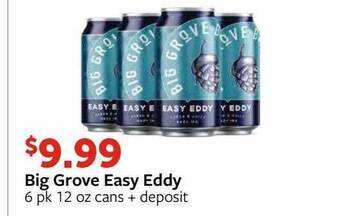 Fareway Big grove easy eddy offer