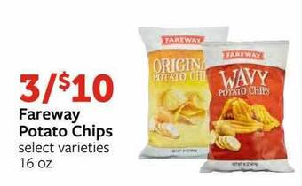 Fareway Fareway potato chips offer