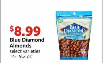 Fareway Blue diamond almonds offer
