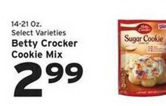 Hannaford Betty crocker cookie mix offer