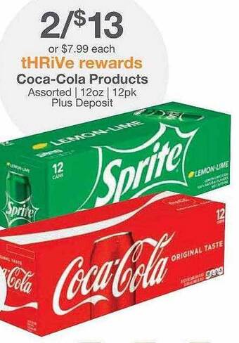 Kinney Drugs Coca-cola products offer