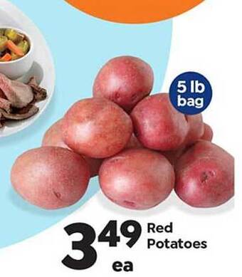 Save a Lot Red potatoes offer