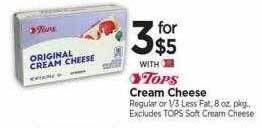 Tops Tops cream cheese offer