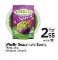 Tops Wholly guacamole bowls offer