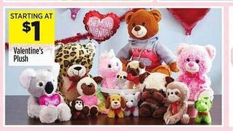 Dollar General Valentine's plush offer