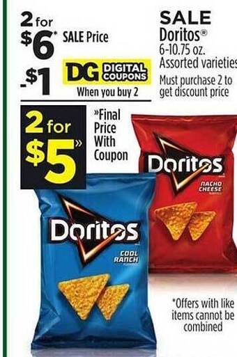 Dollar General Doritos offer