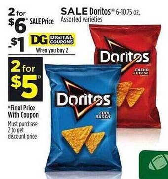 Dollar General Doritos offer