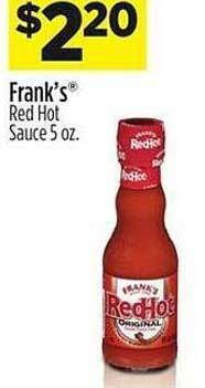 Dollar General Frank's red hot sauce offer
