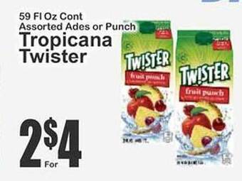 Key Food Tropicana twister offer