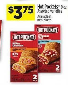 Dollar General Hot pockets offer