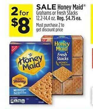 Dollar General Honey maid grahams or fresh stacks offer