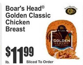 Key Food Boar's head golden classic chicken breast offer