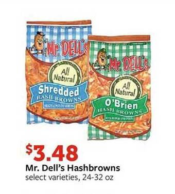 Fareway Mr. dell's hashbrowns offer