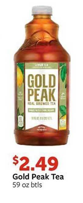 Fareway Gold peak tea offer