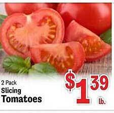 Food Depot Slicing tomatoes offer