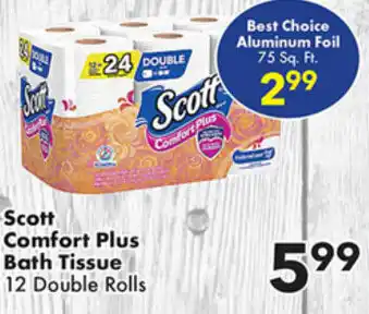 Fairplay Scott Comfort Plus Bath Tissue offer