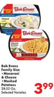 Fairplay Bob Evans Family Size offer
